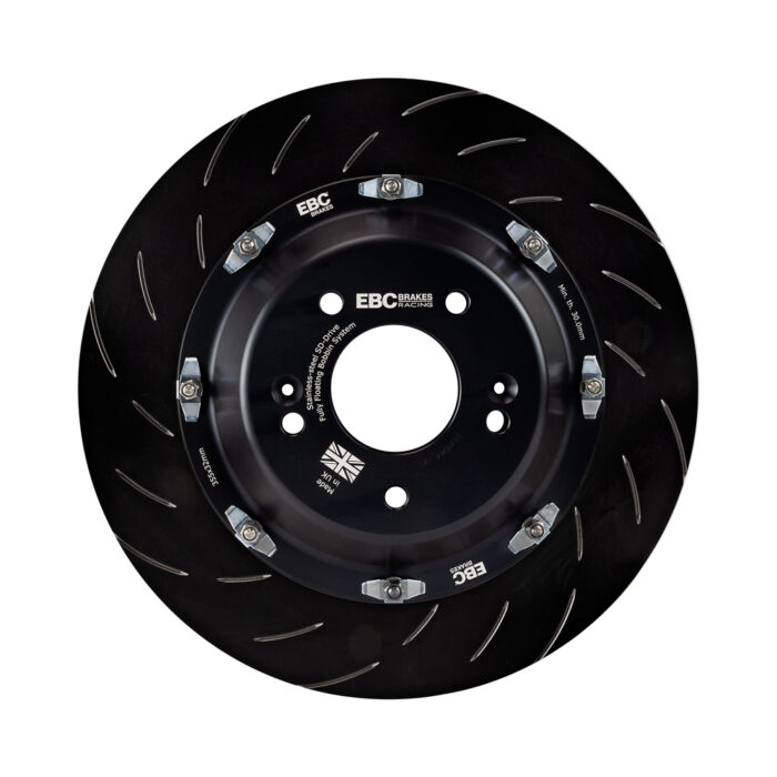 Ebc brakes 2-piece 370mm floating front brake discs (pair) - audi rs3 (8v) sportback - sg2f036