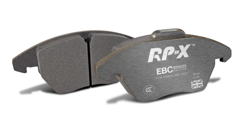 Ebc brakes racing rp-x track and race brake pads - dp83042rpx