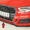 Rieger audi a3 s-line & s3 front splitter - gloss black (2016+) - 00088162