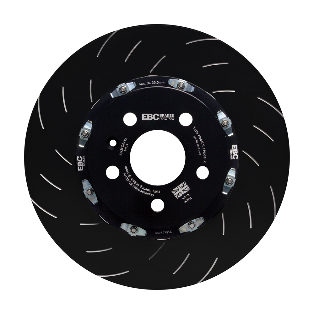 Ebc brakes 355x32mm front racing 2-piece floating brake discs (pair) - sg2fc2141 2 Ebc brakes 355x32mm front racing 2-piece floating brake discs (pair) - sg2fc2141 - image 2