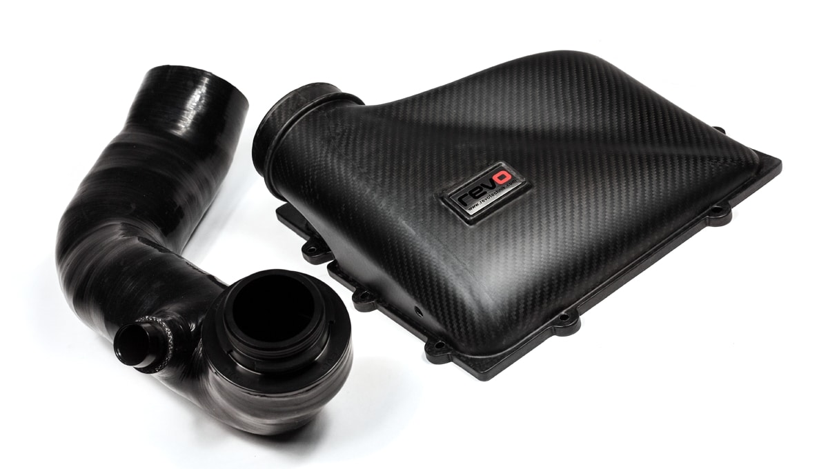 Revo carbon series mqb airbox lid & turbo hose kit 1 Revo carbon series mqb airbox lid & turbo hose kit