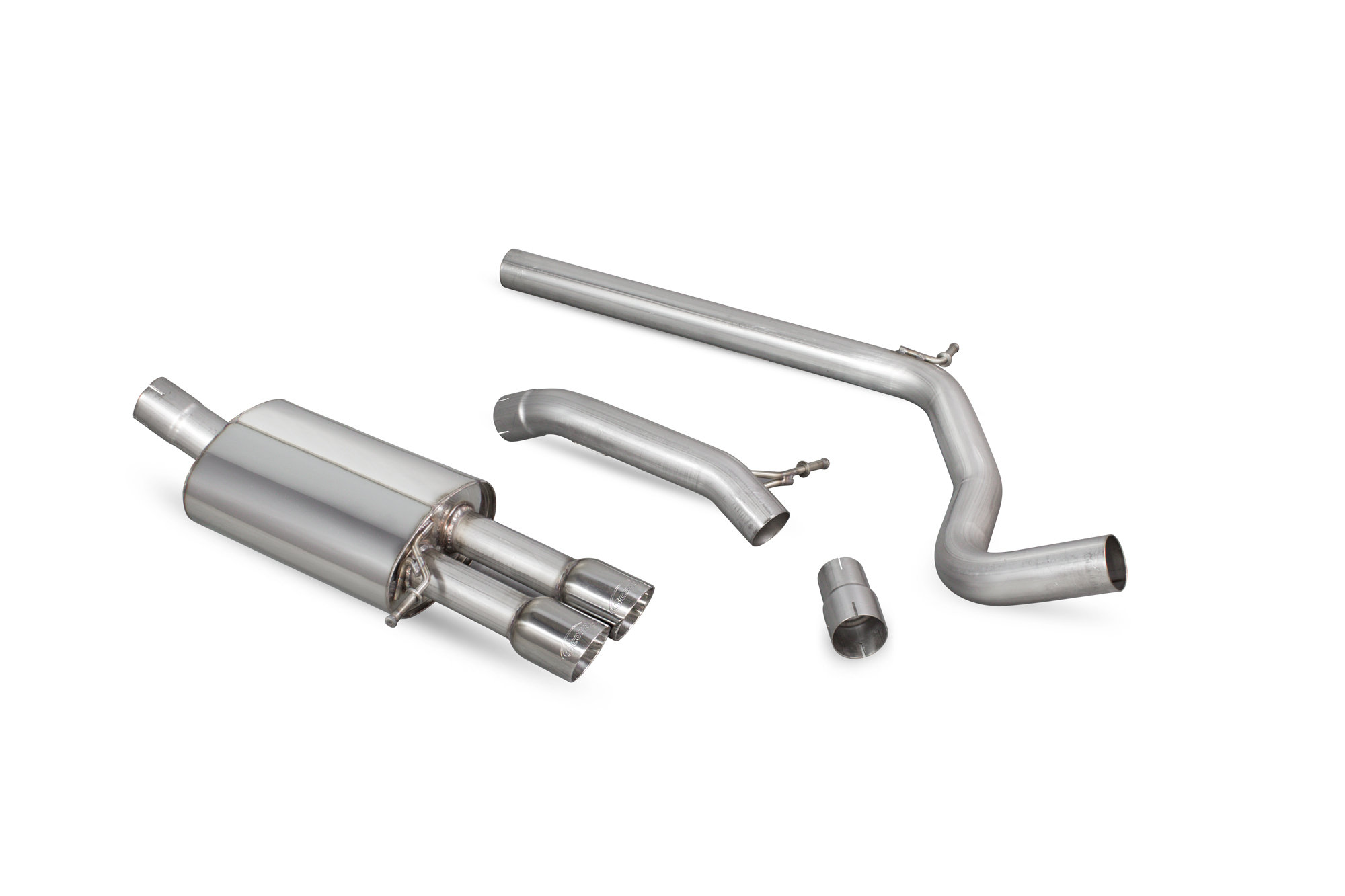 Scorpion volkswagen polo gti 1. 8t 9n3 cat-back exhaust 4 Scorpion volkswagen polo gti 1. 8t 9n3 cat-back exhaust - image 4