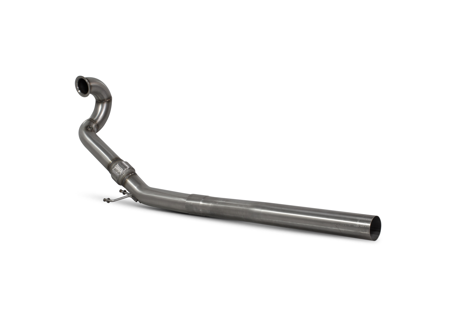 Scorpion volkswagen/audi/seat golf r/s3/leon cupra 4drive 80mm downpipe 2 Svwx054 downpipe with a high flow sports catalyst