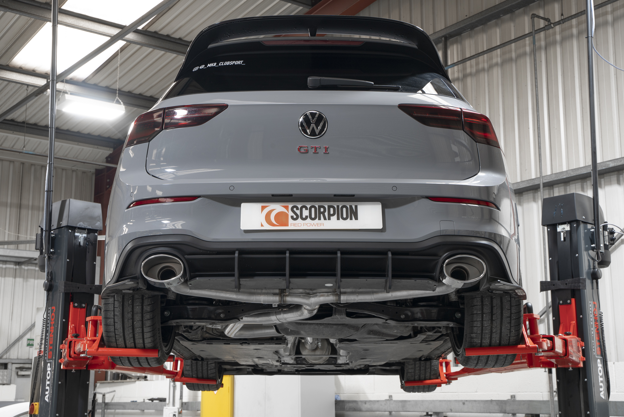 Scorpion volkswagen golf mk8 gti clubsport predator gpf-back exhaust 4 Scorpion volkswagen golf mk8 gti clubsport predator gpf-back exhaust - image 4
