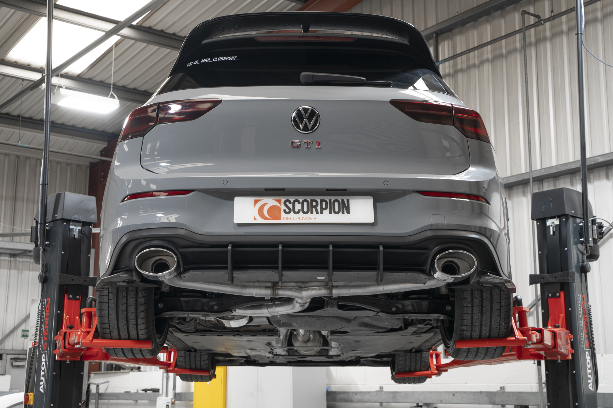 Scorpion volkswagen golf mk8 gti clubsport gpf-back exhaust 4 Scorpion volkswagen golf mk8 gti clubsport gpf-back exhaust - image 4