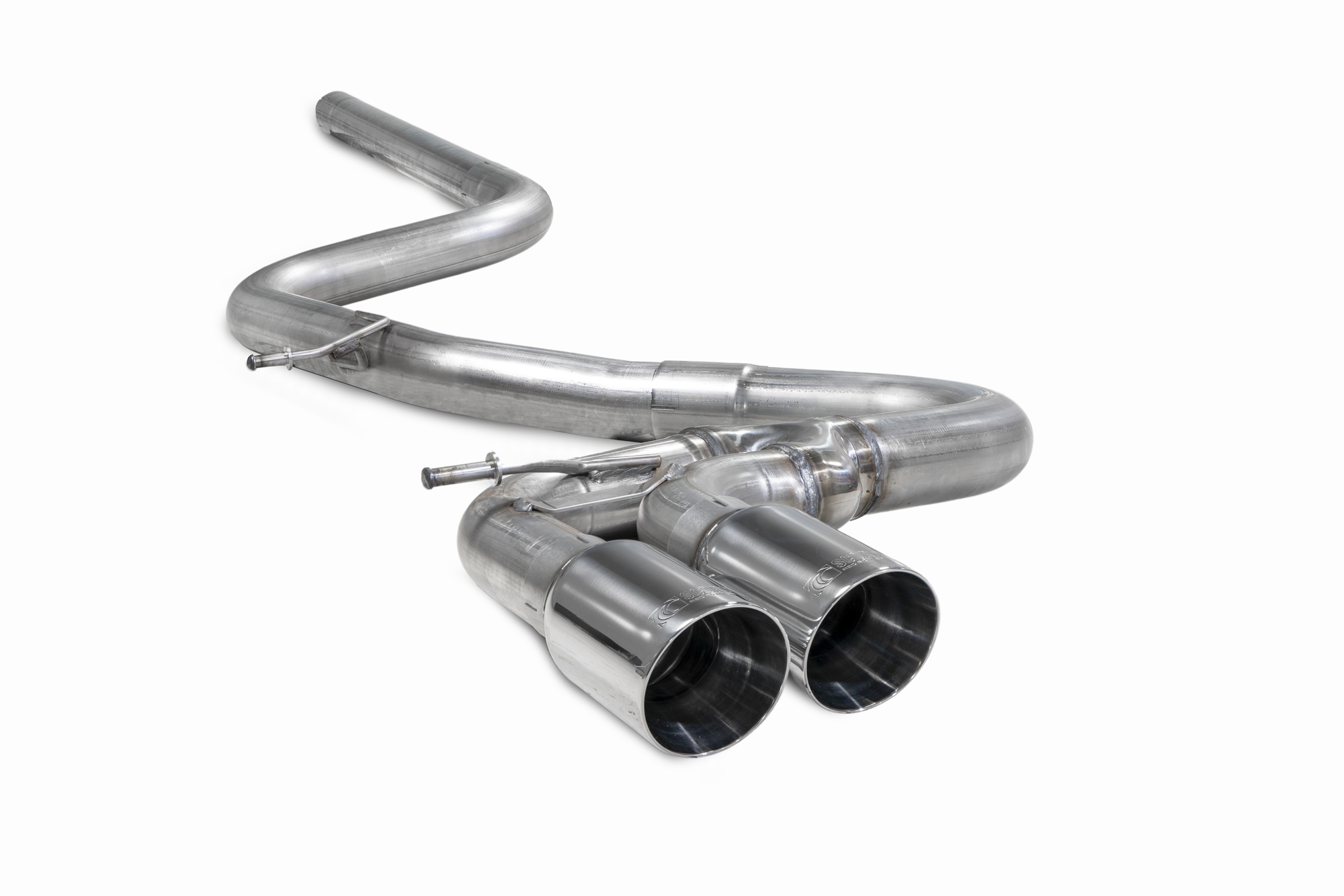 Scorpion volkswagen golf mk7 gtd cat-back exhaust 2 Svws067cf cat-back system