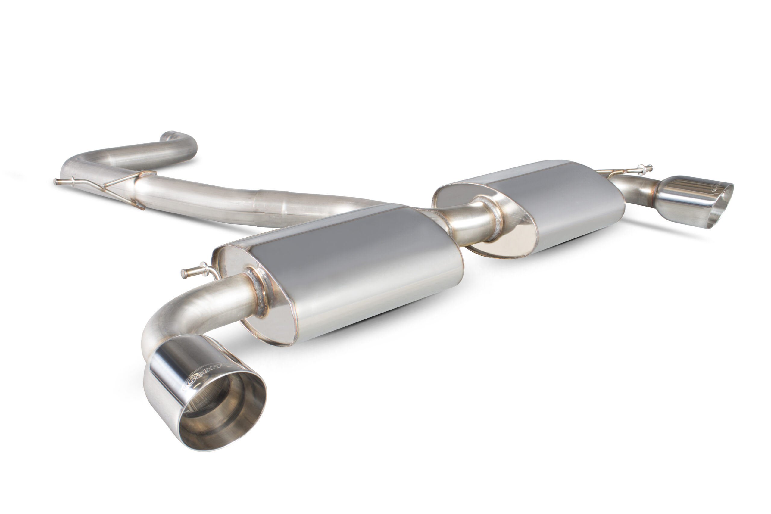 SCO-208 Non-resonated cat-back system