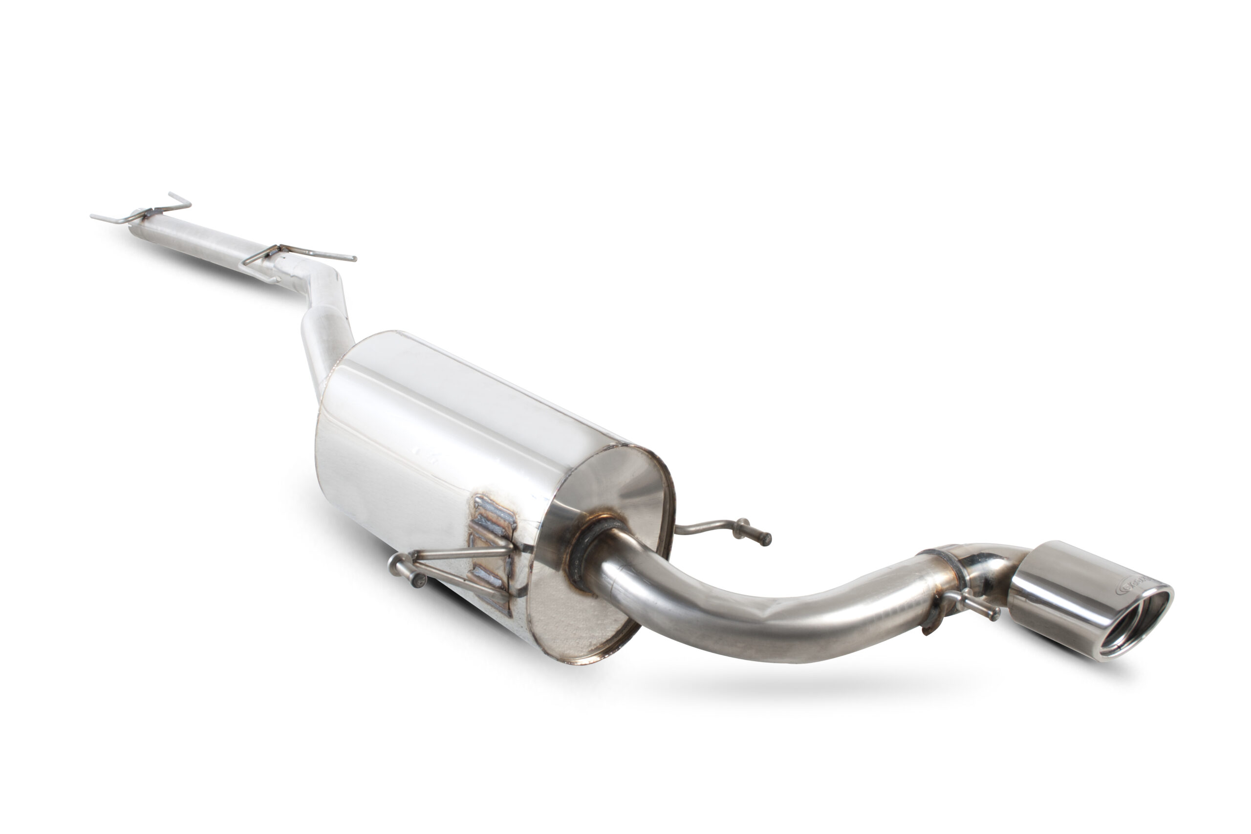 Scorpion vauxhall astra mk5 vxr cat-back exhaust 2 Svx041 resonated cat-back system