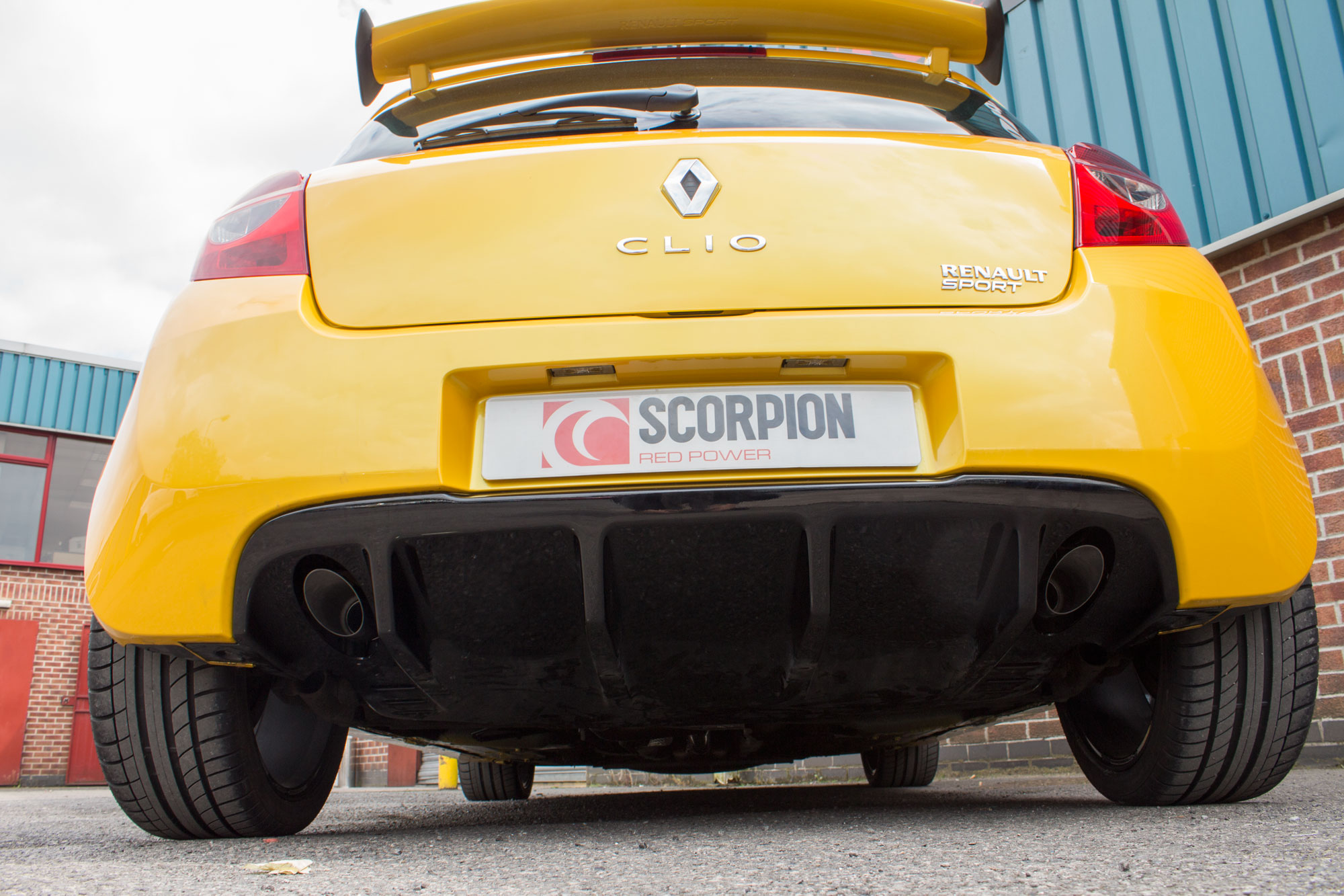 Scorpion renault clio mk3 197 sport 2. 0 16v cat-back exhaust 4 Scorpion renault clio mk3 197 sport 2. 0 16v cat-back exhaust - image 4