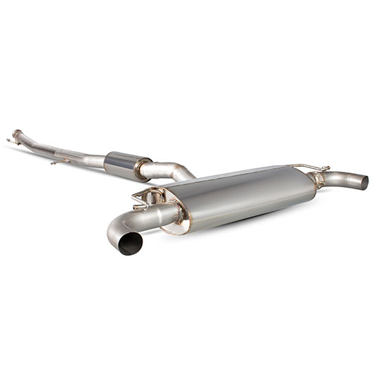Scorpion mercedes-benz cla 45 amg cat-back exhaust 1 Smb005 resonated cat-back system with electronic valve
