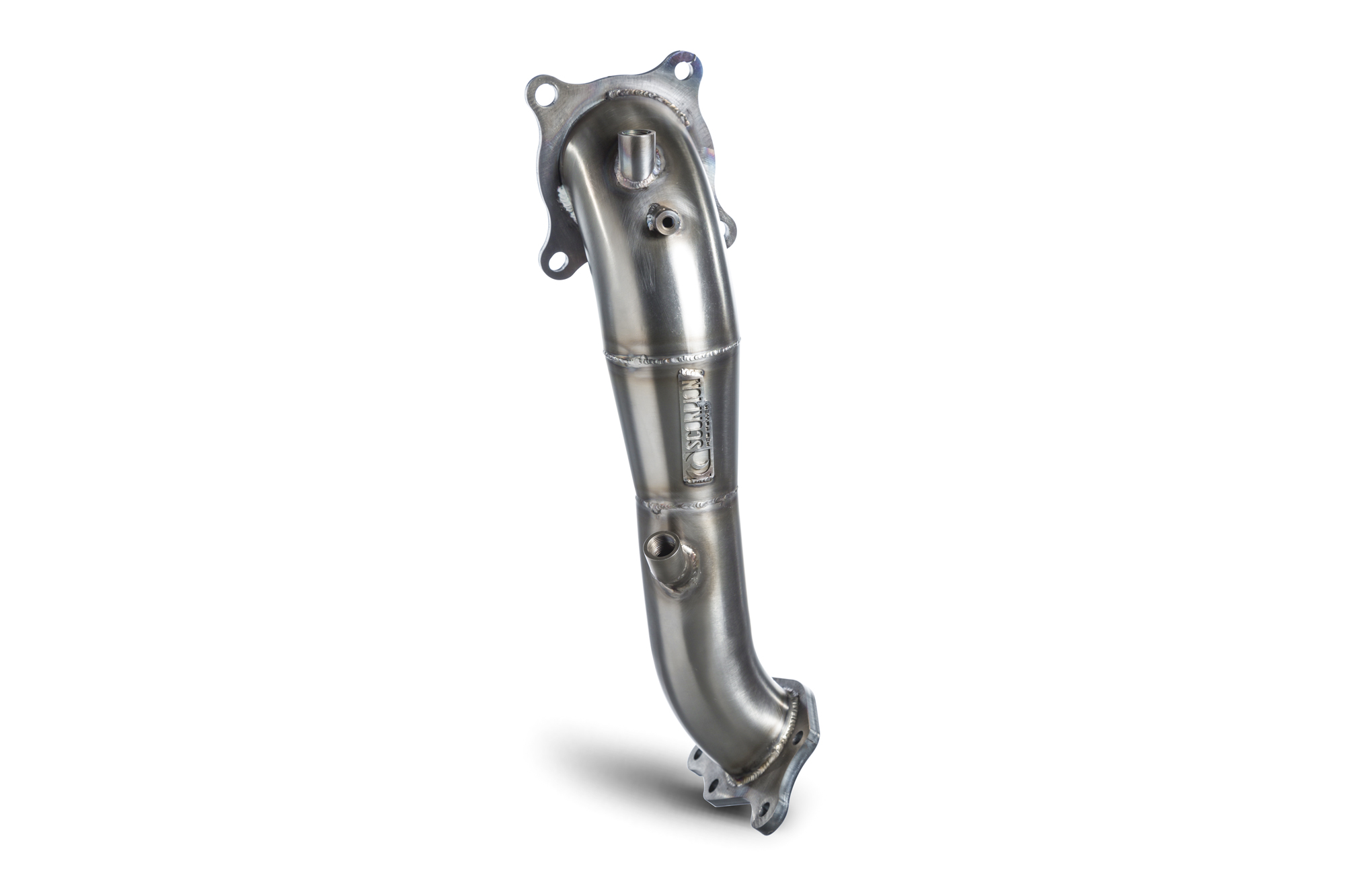 Scorpion honda civic type r fl5 downpipe 2 Shdx017 downpipe with a high flow sports catalyst