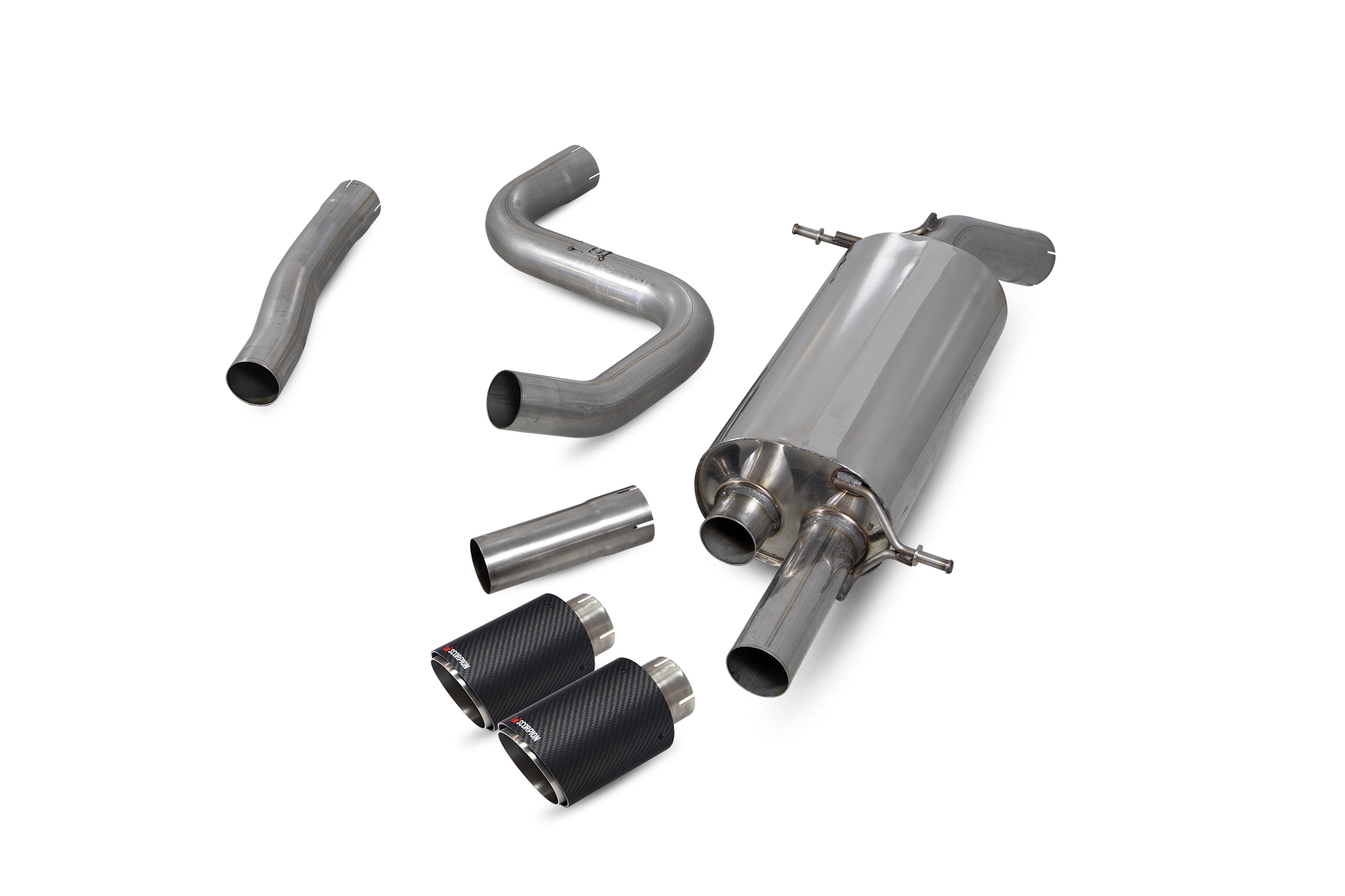 Scorpion ford fiesta st mk8 non-valved gpf-back exhaust 3 Scorpion ford fiesta st mk8 non-valved gpf-back exhaust - image 3