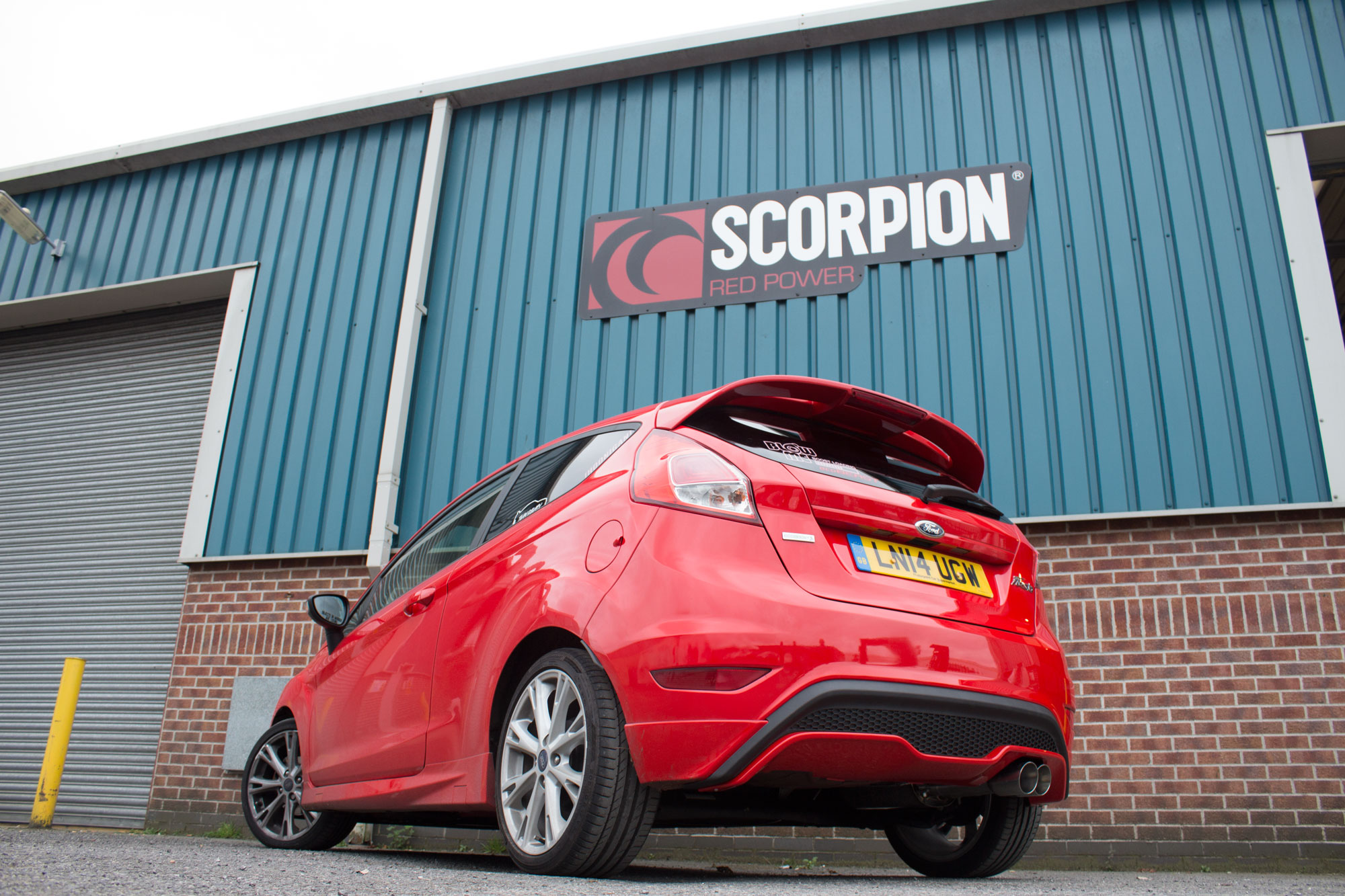 Scorpion ford fiesta ecoboost 1. 0t 100,125 & 140 ps cat-back exhaust 4 Scorpion ford fiesta ecoboost 1. 0t 100,125 & 140 ps cat-back exhaust - image 4