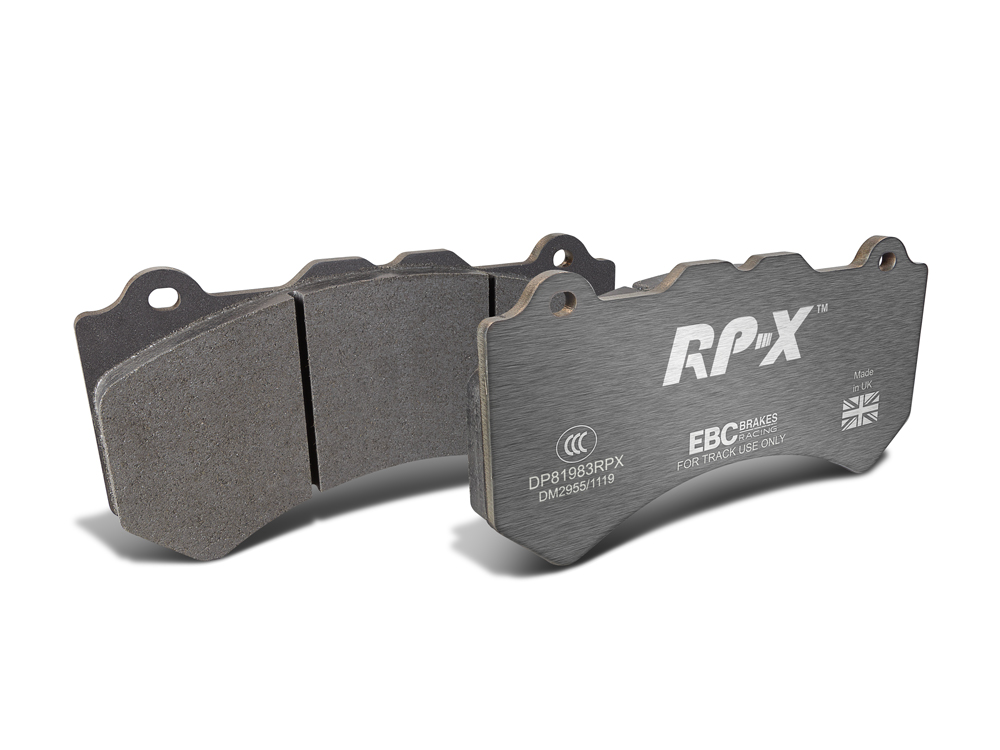 Ebc brakes racing rp-x track and race brake pads - dp81983rpx 1 329. 00 - racing rp-x track and race brake pads