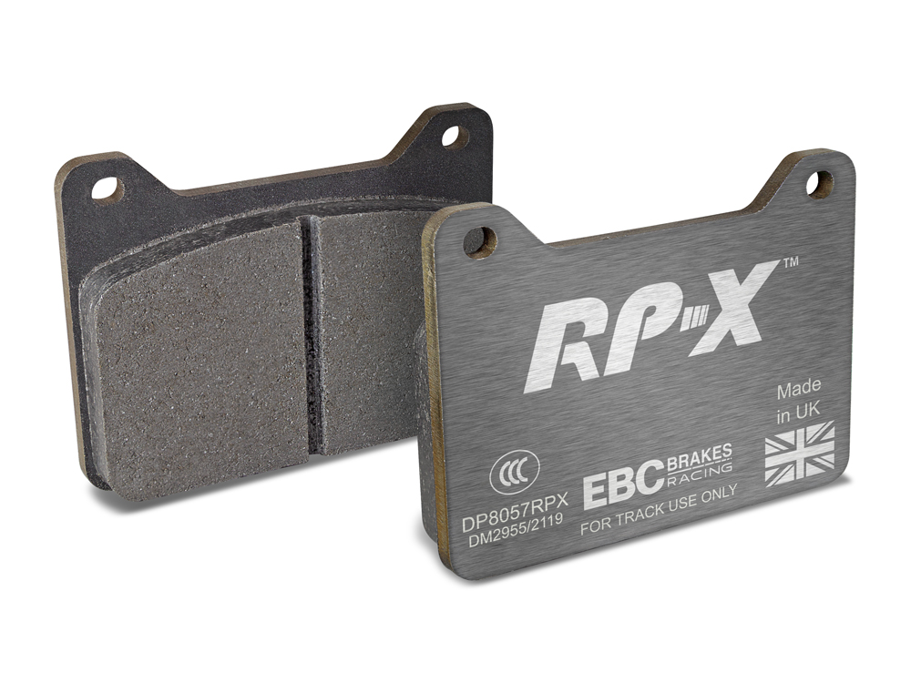 Ebc brakes racing rp-x track and race brake pads - dp8057rpx 1 100. 87 - racing rp-x track and race brake pads