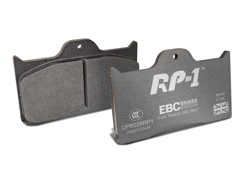 Ebc brakes racing rp-1 track and race brake pads - dp8038rp1 1 105. 39 - racing rp-1 track and race brake pads