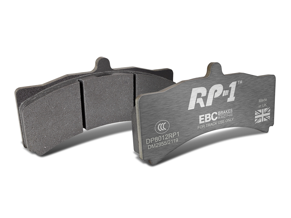Ebc brakes racing rp-1 track and race brake pads - dp8012rp1 1 169. 00 - racing rp-1 track and race brake pads