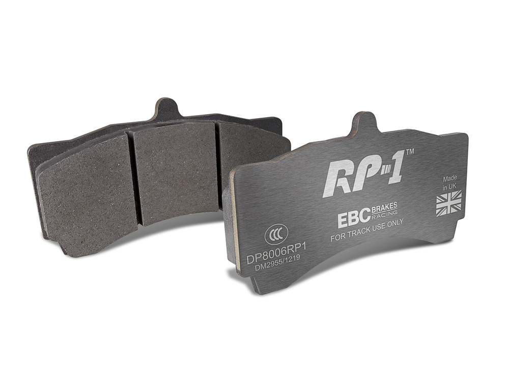 Ebc brakes racing rp-1 track and race brake pads - dp8006rp1 1 149. 00 - racing rp-1 track and race brake pads