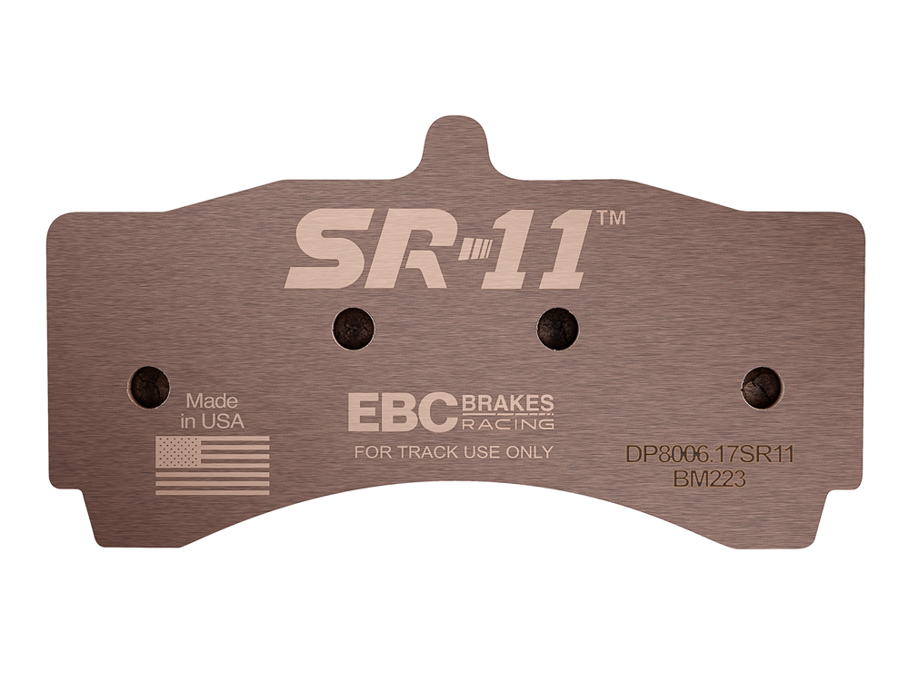 Ebc brakes sr11™ sintered race pad - dp8006. 17sr11 2 Ebc brakes sr11™ sintered race pad - dp8006. 17sr11 - image 2