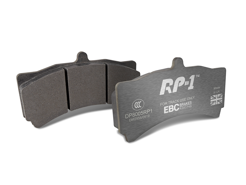 Ebc brakes racing rp-1 track and race brake pads - dp8005rp1 1 135. 00 - racing rp-1 track and race brake pads