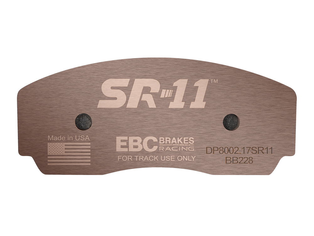 Ebc brakes sr11™ sintered race pad - dp8002. 17sr11 2 Ebc brakes sr11™ sintered race pad - dp8002. 17sr11 - image 2