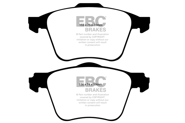 Ebc brakes bundle - front 336mm usr discs with greenstuff 6000 pads - pd06kf773 2 Ebc brakes bundle - front 336mm usr discs with greenstuff 6000 pads - pd06kf773 - image 2