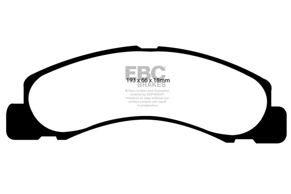 Ebc brakes bundle - front 331mm usr discs with greenstuff 6000 pads - pd06kf246 2 Ebc brakes bundle - front 331mm usr discs with greenstuff 6000 pads - pd06kf246 - image 2