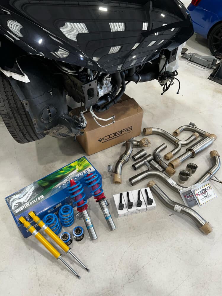 Golf gti - stage 2 build - hardware, software & geo setup