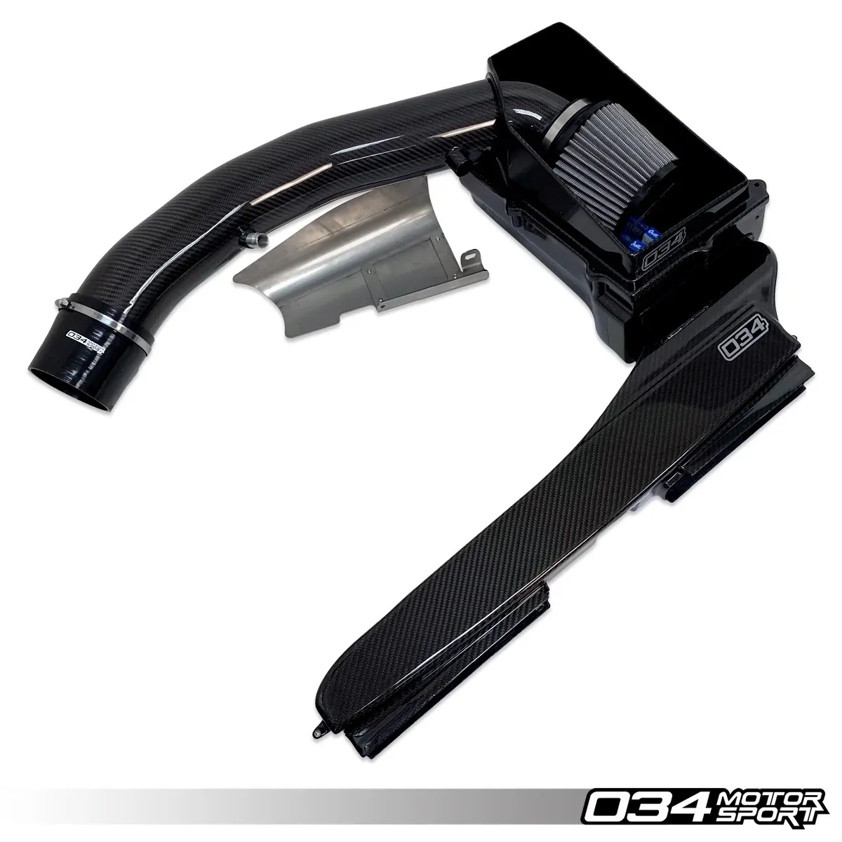 034motorsport x34 carbon fiber open-top 4" intake bundle audi ttrs & rs3 2. 5 tfsi evo 2 034motorsport x34 carbon fiber open-top 4" intake bundle audi ttrs & rs3 2. 5 tfsi evo - image 2