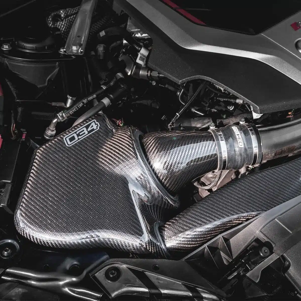 034motorsport x34 carbon fiber full intake system, b9/b9. 5 rs4/rs5 2. 9 tfsi 3 034motorsport x34 carbon fiber full intake system, b9/b9. 5 rs4/rs5 2. 9 tfsi - image 3