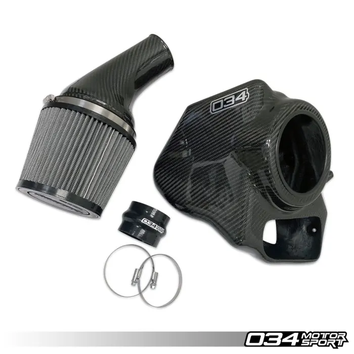 034motorsport x34 carbon fiber full intake system, b9/b9. 5 audi s4/s5 3. 0 tfsi 2 034motorsport x34 carbon fiber full intake system, b9/b9. 5 audi s4/s5 3. 0 tfsi - image 2
