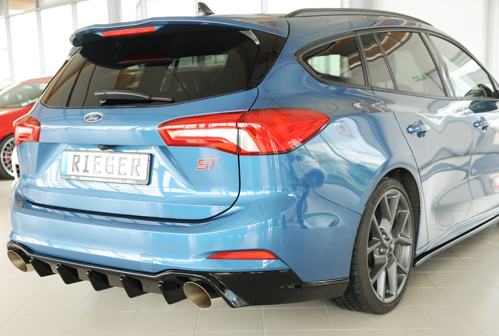Rieger Ford Focus Mk4 ST Estate (2018+) Rear Bumper Diffuser