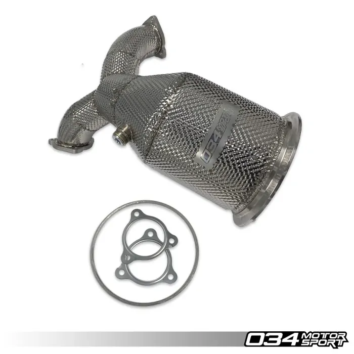 034Motorsport Audi S4/S5 (B9/B9.5) Stainless Steel Racing Catalyst