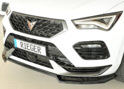 Rieger Cupra Ateca (5FP) Front Splitter - Gloss Black (2020+) - 00088278