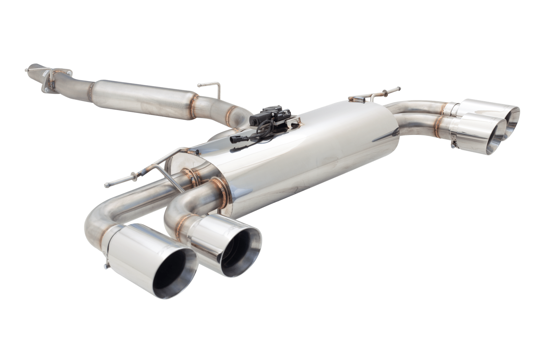 Xforce vw mk7 golf r (2013-2017) 3" cat back system with varex muffler (optional smartbox)