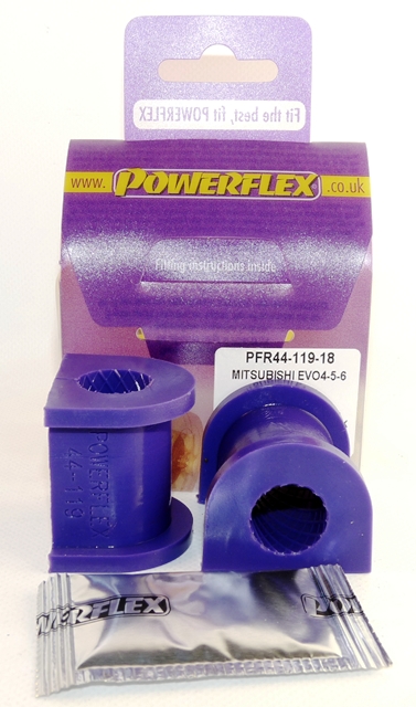 Powerflex road series rear anti roll bar mounting 18mm (2 required) - pfr44-119-18 1 Pfr44-119-18|
