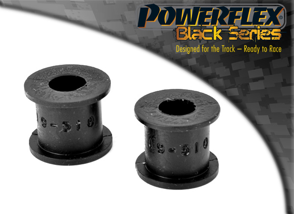 Powerflex black series rear track rod to anti roll bar link rod (2 required) - pfr19-510blk 1 Pfr19-510blk|
