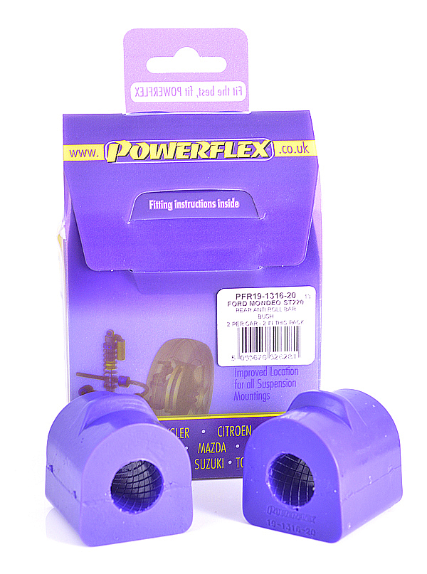 Powerflex road series rear anti roll bar bush - pfr19-1316-20 1 Pfr19-1316-20|