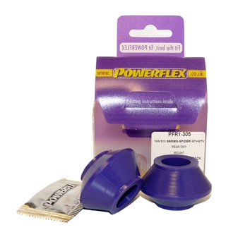 Powerflex black series rear t-bar to diff mounting bush (1 required) - pfr1-305blk 1 Pfr1-305blk|