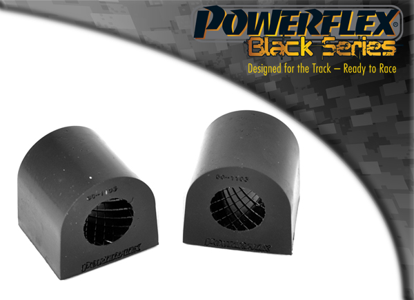 Powerflex black series front anti roll bar 16. 4mm - pff80-1103-16. 4blk 1 Pff80-1103-16. 4blk|