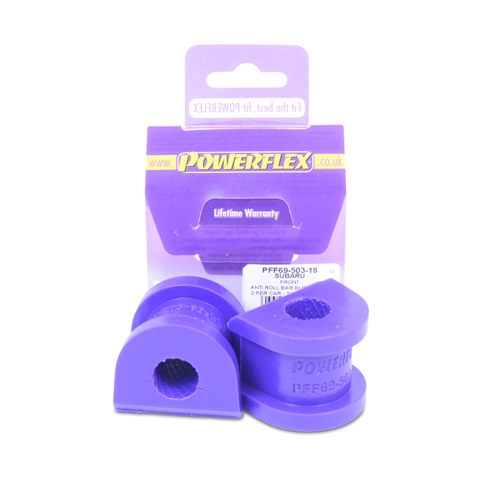 Powerflex road series front anti roll bar bush 18mm (2 required) - pff69-503-18 1 Pff69-503-18|