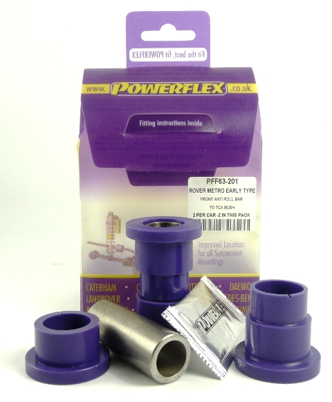 Powerflex road series front track control arm outer bush (2 required) - pff63-201 1 Pff63-201|