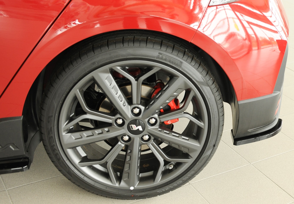 Rieger hyundai i20n (2021+) rear side splitters 5 Rieger hyundai i20n (2021+) rear side splitters - image 5