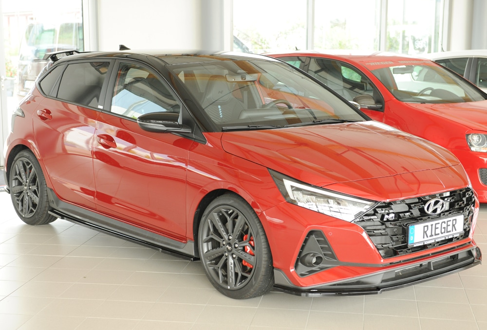 Rieger hyundai i20n (2021+) front splitter 3 Rieger hyundai i20n (2021+) front splitter - image 3