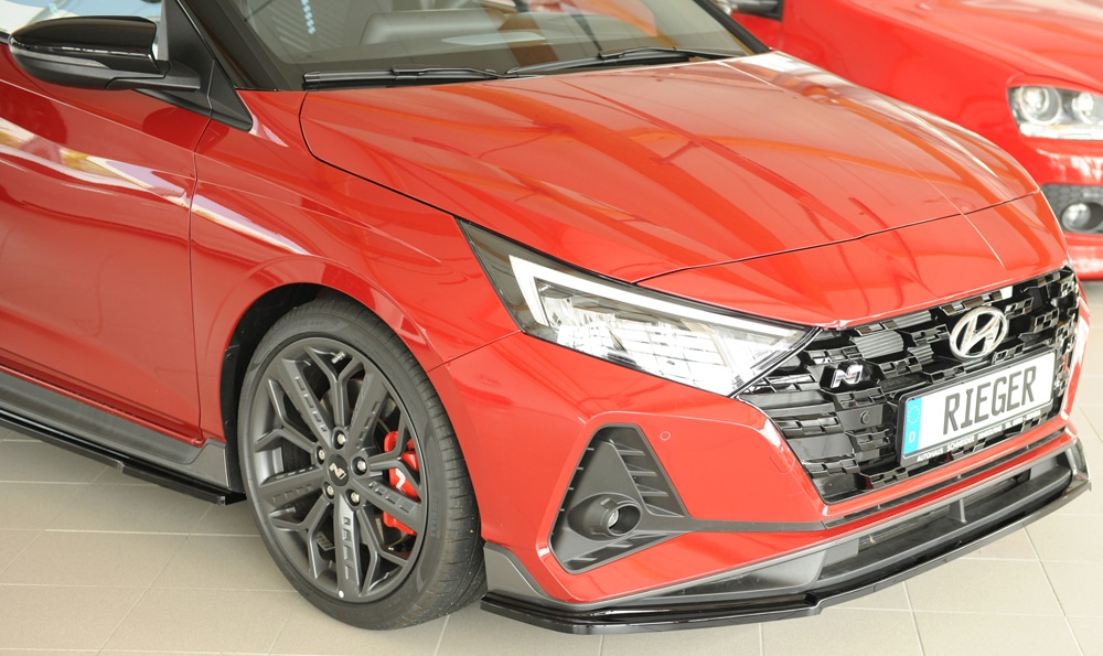 Rieger hyundai i20n (2021+) front splitter 2 Rieger hyundai i20n (2021+) front splitter - image 2