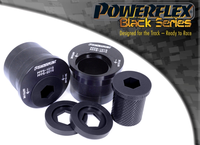 Powerflex black series front wishbone rear bush, caster adjusted (2 required) - pff5-201gblk 1 Pff5-201gblk|