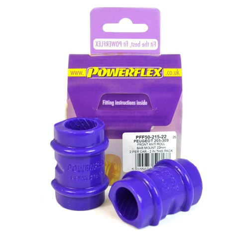Powerflex road series anti roll bar bush 22mm (2 required) - pff50-215-22 1 Pff50-215-22|