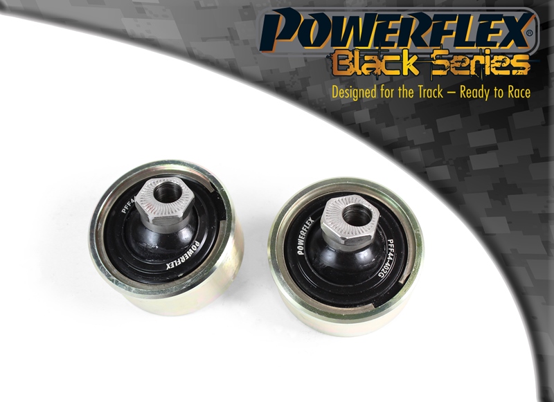 Powerflex black series front arm rear bush, caster adjustable (2 required) - pff44-402gblk 1 Pff44-402gblk|