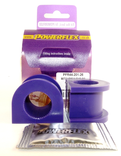 Powerflex road series front anti roll bar bush 26mm (2 required) - pff44-201-26 1 Pff44-201-26|