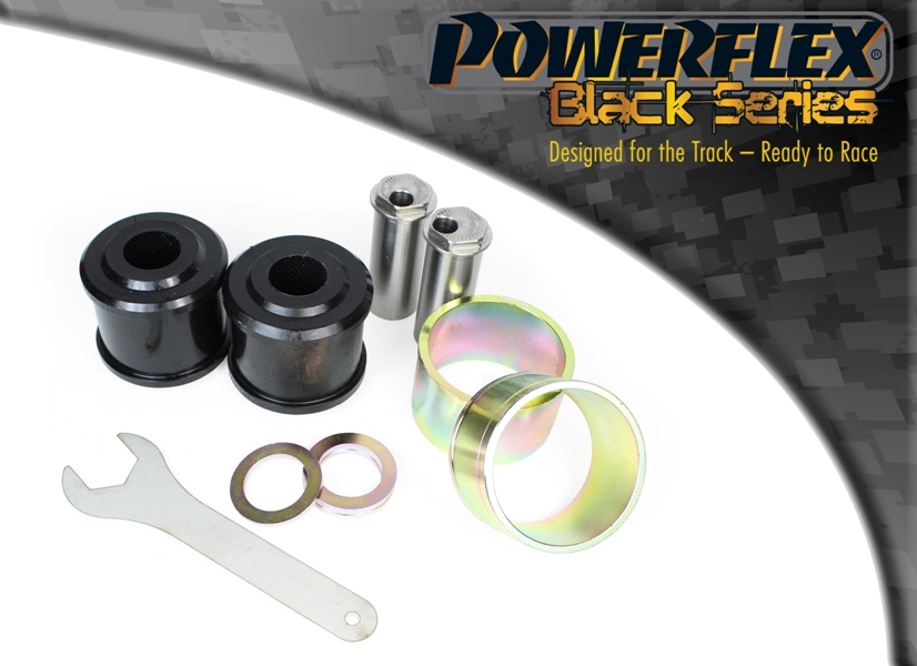 Powerflex black series front lower radius arm to chassis bush caster adjustable (2 required) - pff3-702gblk 1 Pff3-702gblk|